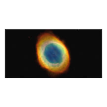 Ring Nebula (Hubble Telescope) Photo Card