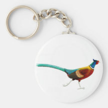 Ring Necked Pheasant Keychain