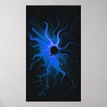 Ring of Blue Fire print