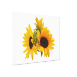 Ring of Sunflowers Canvas Print