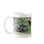 Ring tailed lemur family mugs