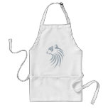 Ring Tailed Lemur in Swish Drawing Style aprons