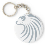 Ring Tailed Lemur in Swish Drawing Style keychains