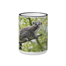 Ring-tailed lemur mug