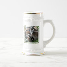 Ring Tailed Lemurs Beer Stein Mugs