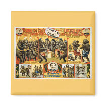 Ringling Bros Pachyderms1899 Magnet