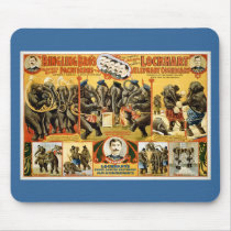 Ringling Bros Pachyderms1899 Mouse Pads
