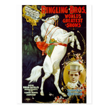 Ringling Bros. World's Greatest Shows Postcard