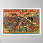 Ringling Brothers Barnum and Bailey Tigers Poster
