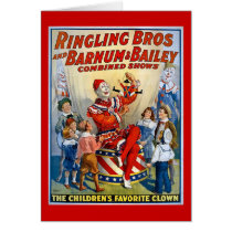 Ringling Brothers & Barnum & Bailey Vintage Clown