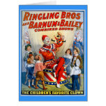 Ringling Brothers & Barnum & Bailey Vintage Clown Cards