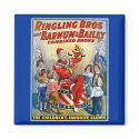 Ringling Brothers & Barnum & Bailey Vintage Clown magnets