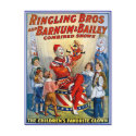 Ringling Brothers & Barnum & Bailey Vintage Clown postcards