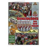 Ringling Brothers Parade Sections 1899 Retro Theat Greeting Cards