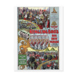 Ringling Brothers Parade Sections 1899 Retro Theat postcards
