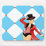 Ringmaster circus mousepad