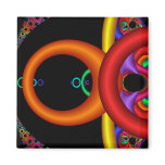 Rings Fridge Magnet