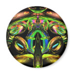 Rings of Illumination Fridge Magnet