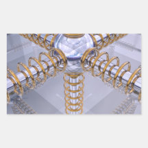 Rings of Power Rectangle Sticker