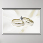 Rings on Satin Print
