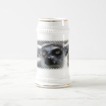 Ringtail Lemur  Beer Stein Mugs