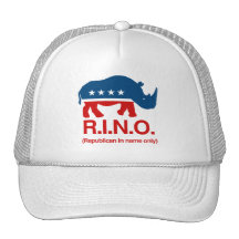 RINO - Republican in name only.png Trucker Hats