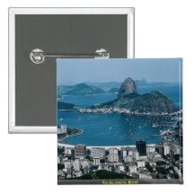 Rio de Janeiro, Brazil Button