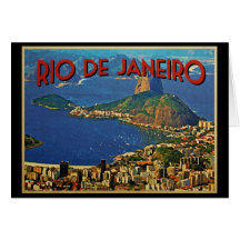 Rio de Janeiro Brazil Card