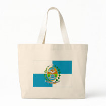 Rio de Janeiro, Brazil Flag Canvas Bag