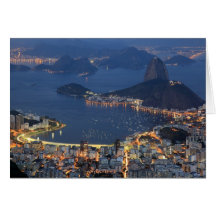 Rio de Janeiro, Brazil Greeting Cards