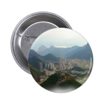 Rio de Janeiro - Brazil Pinback Buttons