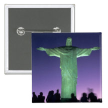 Rio de Janeiro, Brazil. the Christ Statue on Pins