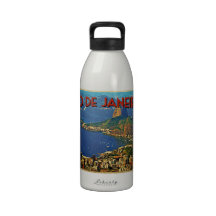 Rio de Janeiro Brazil Water Bottles