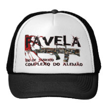 Rio de Janeiro Favela (Slum/Shanty Town) Mesh Hats