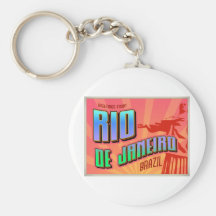 RIO de JANEIRO Key Chains