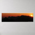 Rio de Janeiro Sunset posters