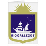 Rio Gallegos, Argentina Greeting Card