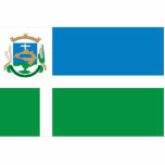 Rio Grande Do Sul, Brazil flag photo sculptures
