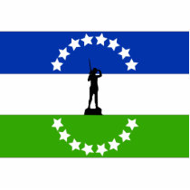 Rio Negro No Oficial, Argentina flag Photo Cutouts