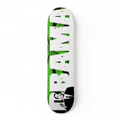 RiotCore "Obama 2" Skate Deck by riotcorecreative