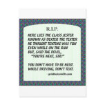 RIP-DEXTERtheTEXTER postcards