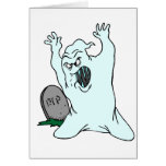 RIP Ghost Greeting Card
