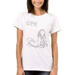 Ripe Girl on T-Shirt