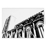 Ripon Cathedral in Silhouette Greeting Card