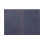 Ripped and Stained Vintage Purple Cloth Book Cover