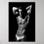 Ripped Bodybuilder Poster