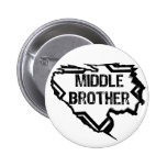 Ripped Star -Super Middle Brother Pins