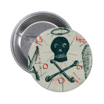 Ripper Doodles Pinback Button