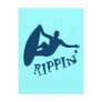 RIPPIN' POSTCARD