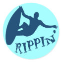 RIPPIN' stickers